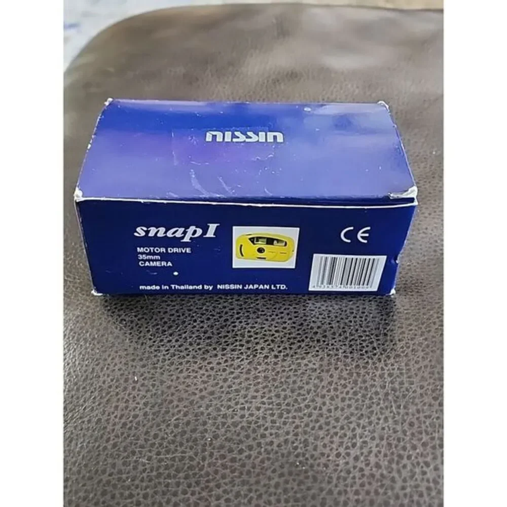 Rare NIB Nissin Snap I 35mm Film Motor Drive Camera‎ With Built In Flash